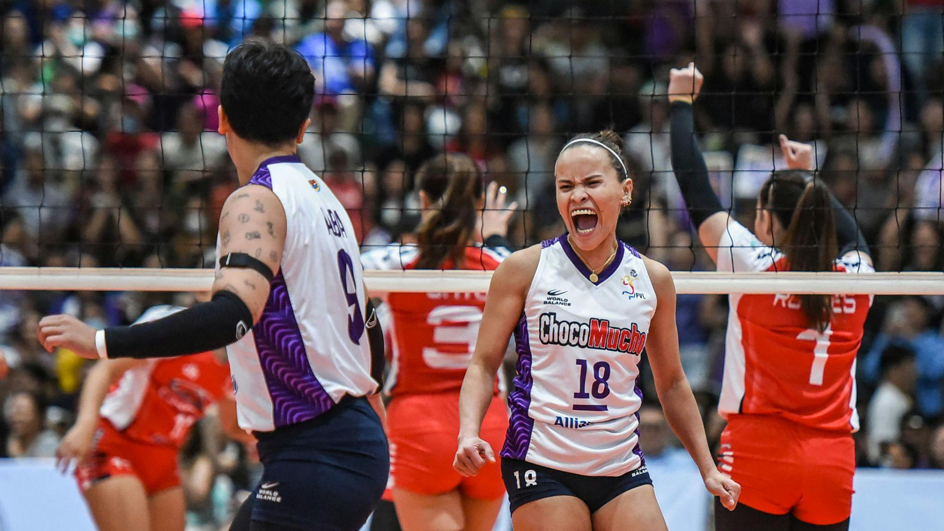 Choco Mucho sweeps Chery Tiggo, ends PVL All-Filipino prelims with 6 straight wins